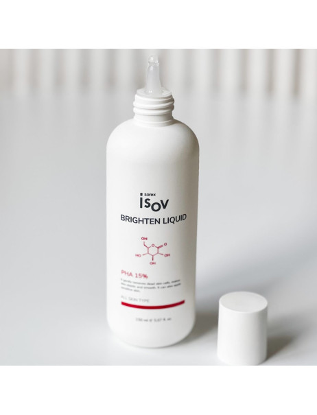 Isov Sorex Brighten Liquid PHA15 Осветитляющий флюид-эксфолиант
