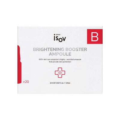 Isov Sorex Brightening Booster Ampoule Сыворотка-концентрат в ампулах для сияния и осветления