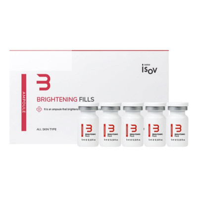 Isov Sorex Brightening Fills Ampoule Сыворотка осветляющая против гиперпигментации и фотостарения
