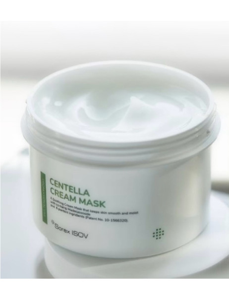 Isov Sorex Centella Cream Mask Успокаивающая крем-маска для раздраженной кожи