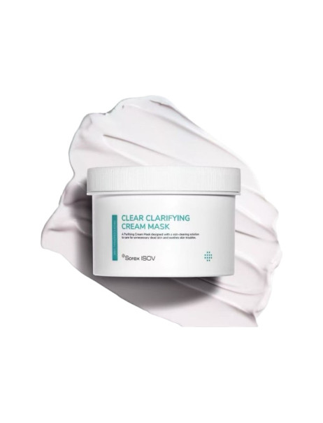 Isov Sorex Clear Clarifying Cream Mask Очищуюча та оновлююча крем-маска для жирної та проблемної шкіри