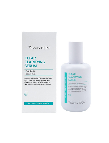 Isov Sorex Clear Clarifying Serum Сыворотка очищающая для жирной и проблемной кожи