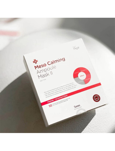 Isov Sorex Meso Calming Ampoule Mask II Тканинна зволожувальна маска із заспокійливим ефектом