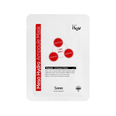 Isov Sorex Meso Hydro Ampoule Mask Інтенсивно зволожувальна тканинна маска