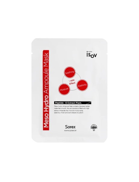 Isov Sorex Meso Hydro Ampoule Mask Інтенсивно зволожувальна тканинна маска
