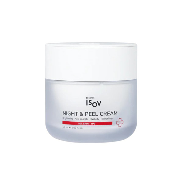 Isov Sorex Night And Peel Cream Нічний пілінг-крем у перлинах
