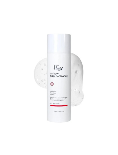 Isov Sorex O2 Snow Bubble Activator Кисневий активатор сяйва для очищення шкіри