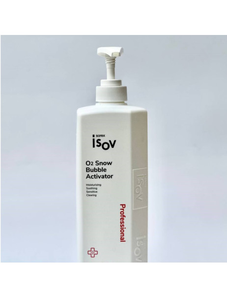Isov Sorex O2 Snow Bubble Activator Кисневий активатор сяйва для очищення шкіри