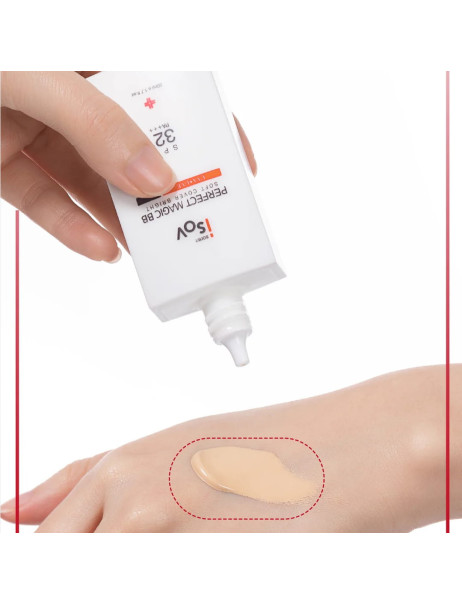 Isov Sorex Perfect Magic BB Cream Сонцезахисний BB-крем з освітлюючими компонентами та SPF 32