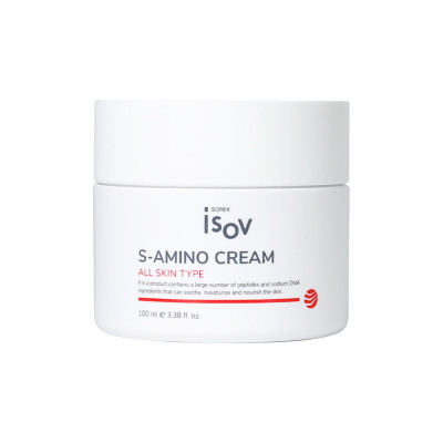 Isov Sorex S-Amino Cream Омолаживающий крем с пептидами и полинуклеотидами для лифтинга и эластичности кожи