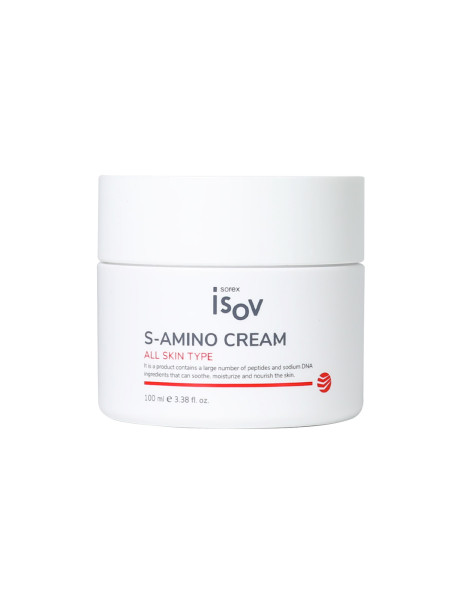 Isov Sorex S-Amino Cream Омолаживающий крем с пептидами и полинуклеотидами для лифтинга и эластичности кожи