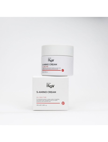 Isov Sorex S-Amino Cream Омолаживающий крем с пептидами и полинуклеотидами для лифтинга и эластичности кожи