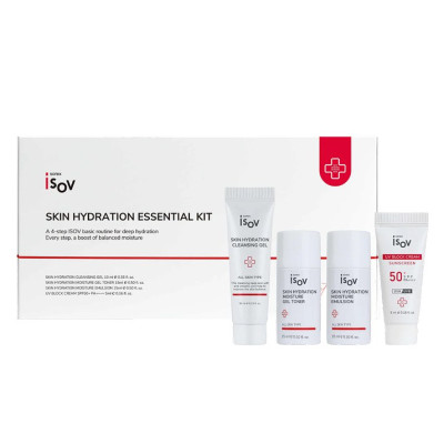 Isov Sorex Skin Hydration Essential Kit Набір міні-версій для глибокого зволоження та відновлення водного балансу шкіри