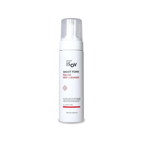 Isov Sorex Smart Form Peeling Deep Cleanser Глибоко очищуюча пінка з AHA-кислотами з пілінг-ефектом