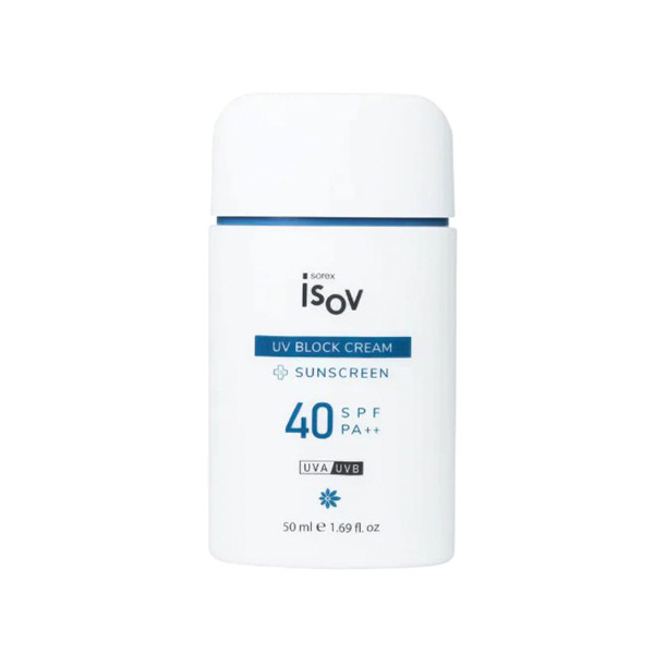 Isov Sorex UV Block SPF 40++ Протинабряковий сонцезахисний крем з екстрактом броколі