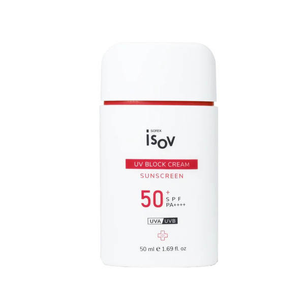 Isov Sorex UV Block SPF 50++++ Сонцезахисний крем з антивіковим та освітлюючим ефектом