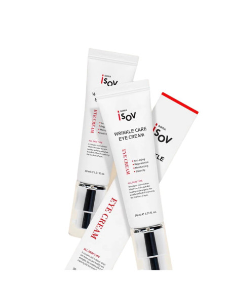 Isov Sorex Wrinkle Care Eye Cream Омолаживающий крем-миорелаксант для век