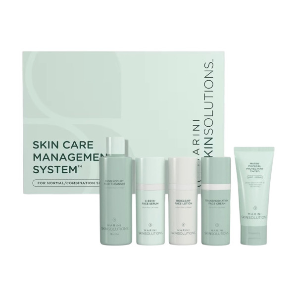 Jan Marini Skin Care Management System Normal/Combination Skin w/MPPT Light to Medium SPF 45 Set Набір для нормальної та комбінованої шкіри