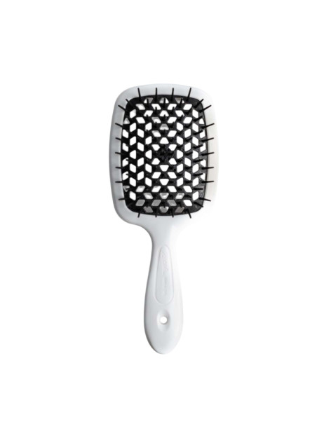 Janeke Superbrush Щетка супербраш Белая с черным