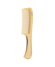 Janeke Gold Line Wide-Teeth Comb With Handle Гребінець Золотистий - Написати відгук