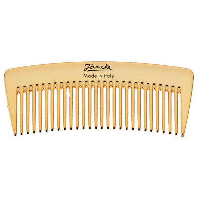 Janeke Gold Line Handbag Comb Гребень для волос Золотистый