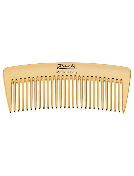 Janeke Gold Line Handbag Comb Гребень для волос Золотистый