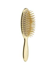 Janeke Gold Line Pneumatic Hairbrush With Metallic Pins Medium Массажная щетка для волос средняя - Написать отзыв
