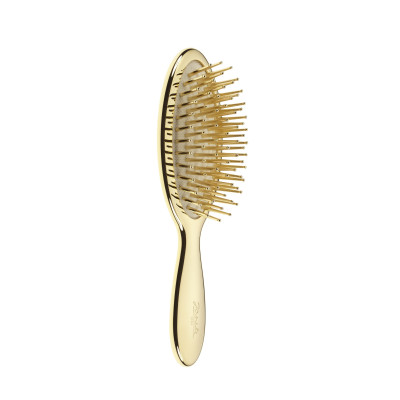 Janeke Gold Line Pneumatic Hairbrush With Metallic Pins Medium Масажна щітка для волосся середня