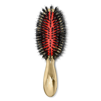 Janeke Gold Line Pneumatic Mixed Bristle Hairbrush Medium Щетка для волос средняя