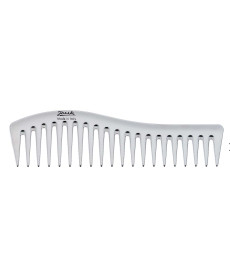 Janeke Chromium Line Wavy Comb Гребень для волос Серебристый - Написать отзыв