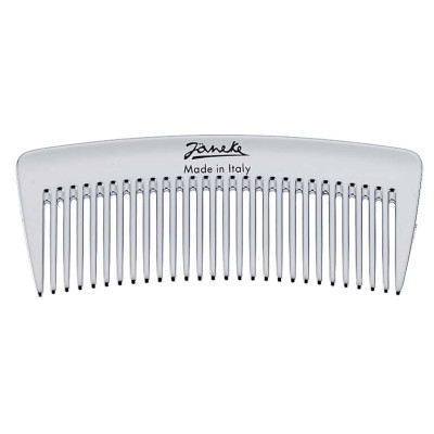 Janeke Chromium Line Handbag Comb Гребень для волос Серебристый