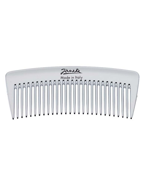 Janeke Chromium Line Handbag Comb Гребень для волос Серебристый