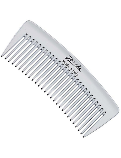 Janeke Chromium Line Handbag Comb Гребень для волос Серебристый