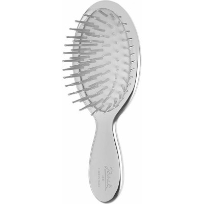 Janeke Chromium Line Pneumatic Hairbrush With Metallic Pins Small Массажная щетка для волос маленькая