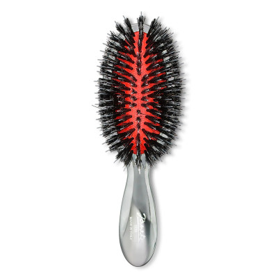 Janeke Chromium Line Pneumatic Mixed Bristle Hairbrush Medium Щітка для волосся середня