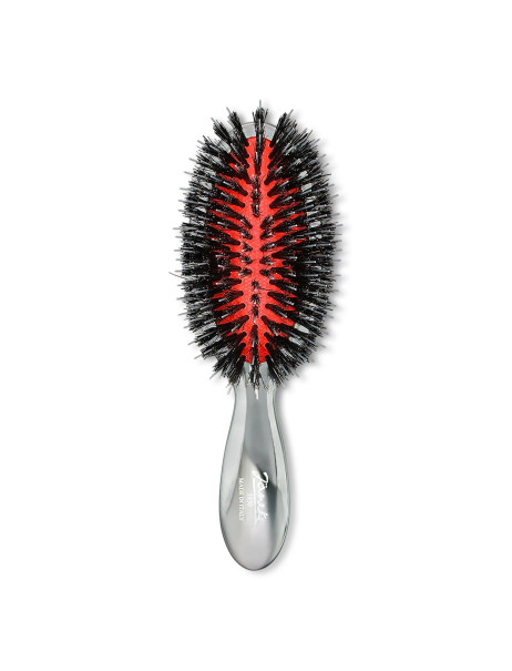 Janeke Chromium Line Pneumatic Mixed Bristle Hairbrush Medium Щетка для волос средняя