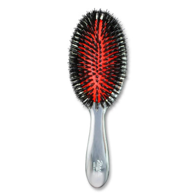 Janeke Chromium Line Pneumatic Mixed Bristle Hairbrush Large Щітка для волосся велика