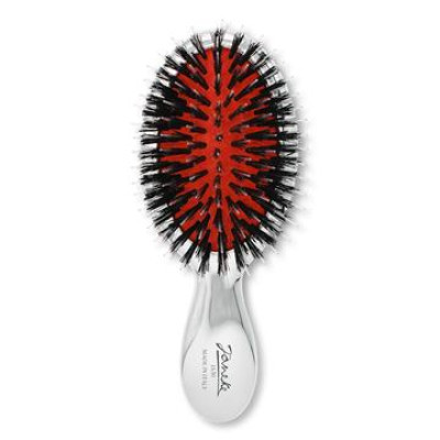 Janeke Chromium Line Pneumatic Mixed Bristle Hairbrush Small Щетка для волос маленькая