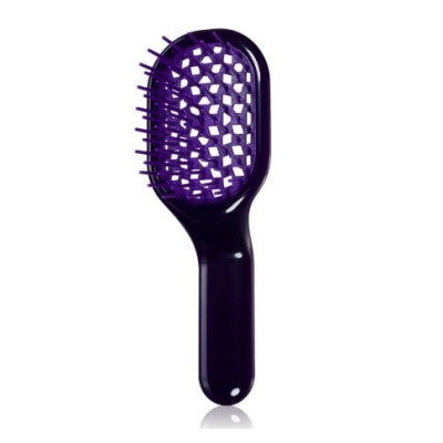 Janeke Curvy Vented Hairbrush Mini Purple Щетка для волос мини фиолетовая