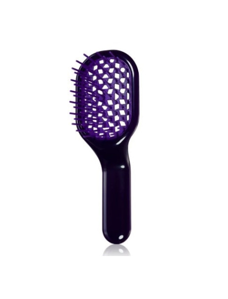 Janeke Curvy Vented Hairbrush Mini Purple Щетка для волос мини фиолетовая