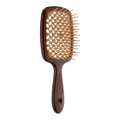 Janeke Superbrush Щетка супербраш Янтарно-коричневая