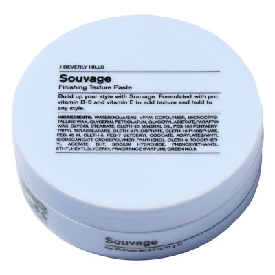 J Beverly Hills Souvage Finishing Texture Paste Текстурирующая финишная паста для волос