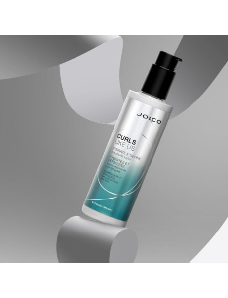Joico Curls Like Us Hydrate & Define Curl Crème Styler Зволожуючий та формуючий крем-стайлер для завивки локонів