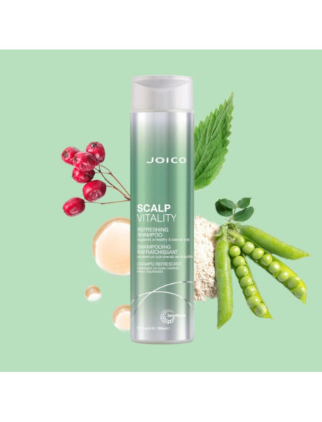 Joico Scalp Vitality Refreshing Shampoo Освіжаючий шампунь для підтримки здорового стану шкіри голови