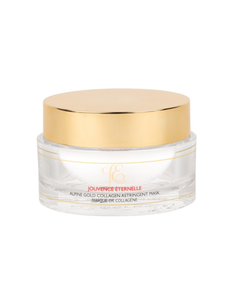 Jouvence Eternelle Alpine Gold Collagen Astringent Mask Маска для звуження пор для обличчя, шиї і декольте