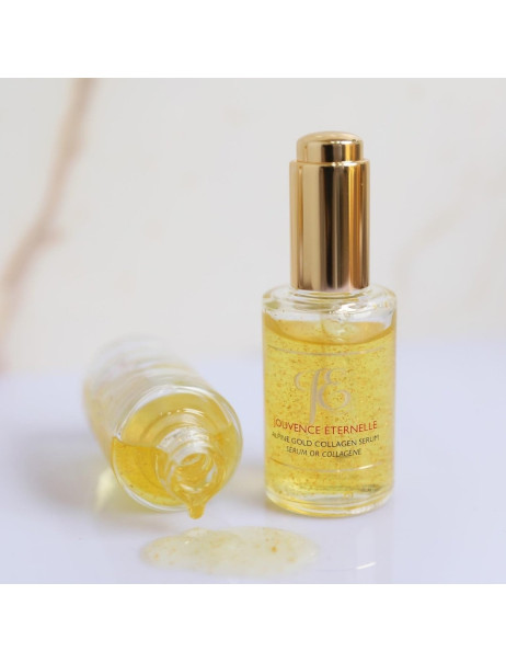 Jouvence Eternelle Alpine Gold Collagen Serum Сироватка для шкіри обличчя, шиї і декольте