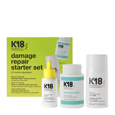 K18 Hair Biomimetic Hairscience Pro Mini Trial Kit Базовий набір для реконструкції пошкодженого волосся
