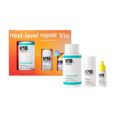 K18 Hair Biomimetic Hairscience Next Level Repair Trio Набор "Идеальное трио для реконструкции поврежденных волос"