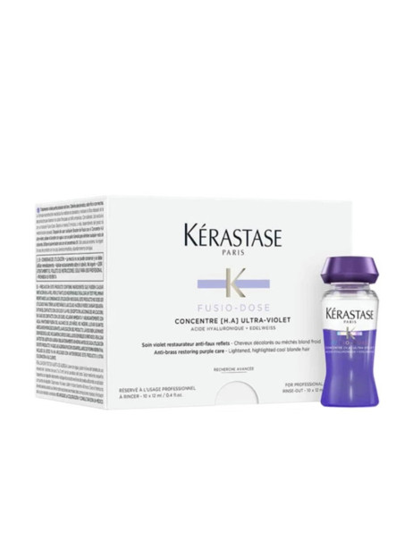 Kerastase Fusio Dose Concentre Ultra Violet Концентрат для волосся для відновлення волосся та нейтралізації жовтих напівтонів