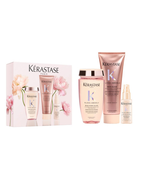 Kerastase Gloss Absolu 2026 Подарунковий набір для неслухняного схильного до пушіння волосся